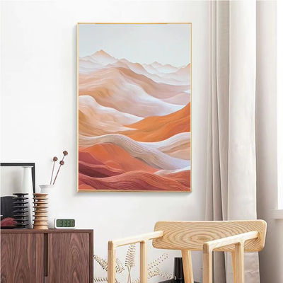 Home Decor Canvas Painting Medium Oil Painting Modern Landscape 3D Three Dimensional