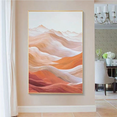 Home Decor Canvas Painting Medium Oil Painting Modern Landscape 3D Three Dimensional