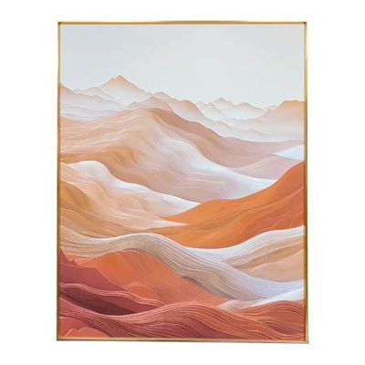 Home Decor Canvas Painting Medium Oil Painting Modern Landscape 3D Three Dimensional