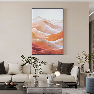Home Decor Canvas Painting Medium Oil Painting Modern Landscape 3D Three Dimensional