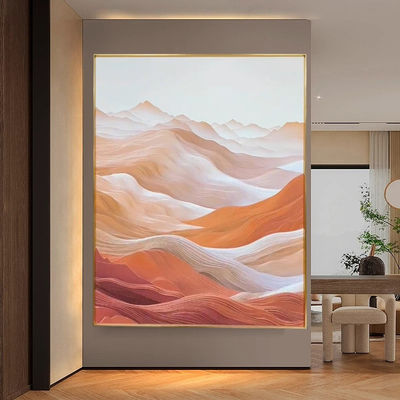 Home Decor Canvas Painting Medium Oil Painting Modern Landscape 3D Three Dimensional