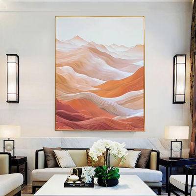 Home Decor Canvas Painting Medium Oil Painting Modern Landscape 3D Three Dimensional
